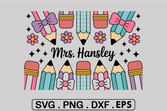 Download Teacher Pencil Border SVG. - Premium Resources